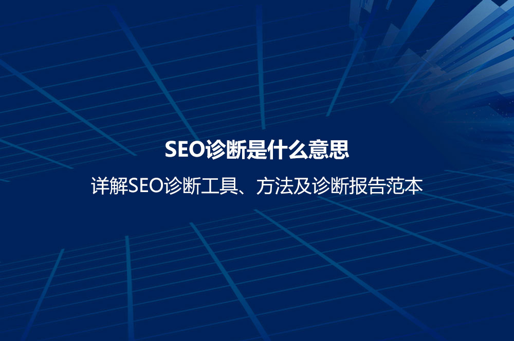 SEO诊断是什么意思